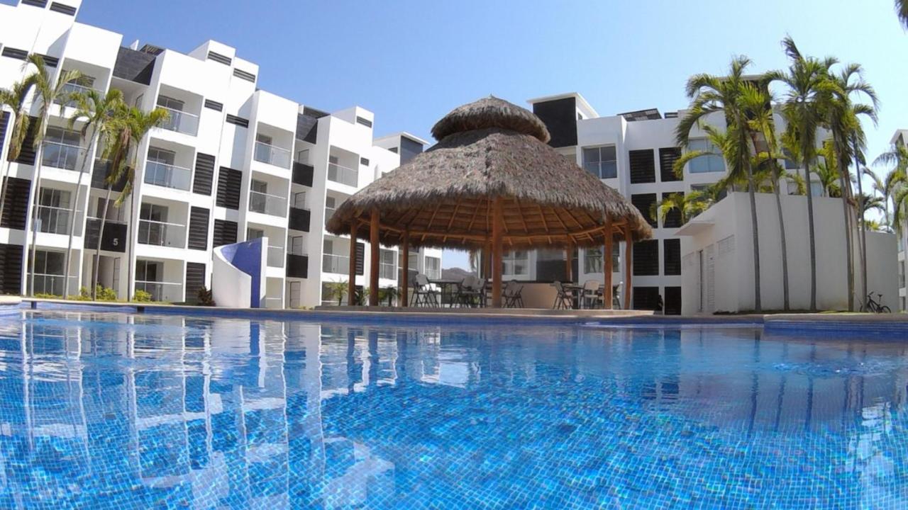 Cachito De Cielo, Departamento De Lujo 2 Habitaciones Y Alberca Manzanillo Ngoại thất bức ảnh