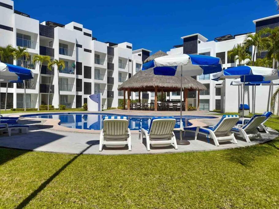 Cachito De Cielo, Departamento De Lujo 2 Habitaciones Y Alberca Manzanillo Ngoại thất bức ảnh